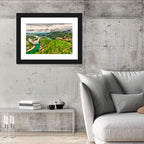 Rozafa Castle River Valley View Wall Art