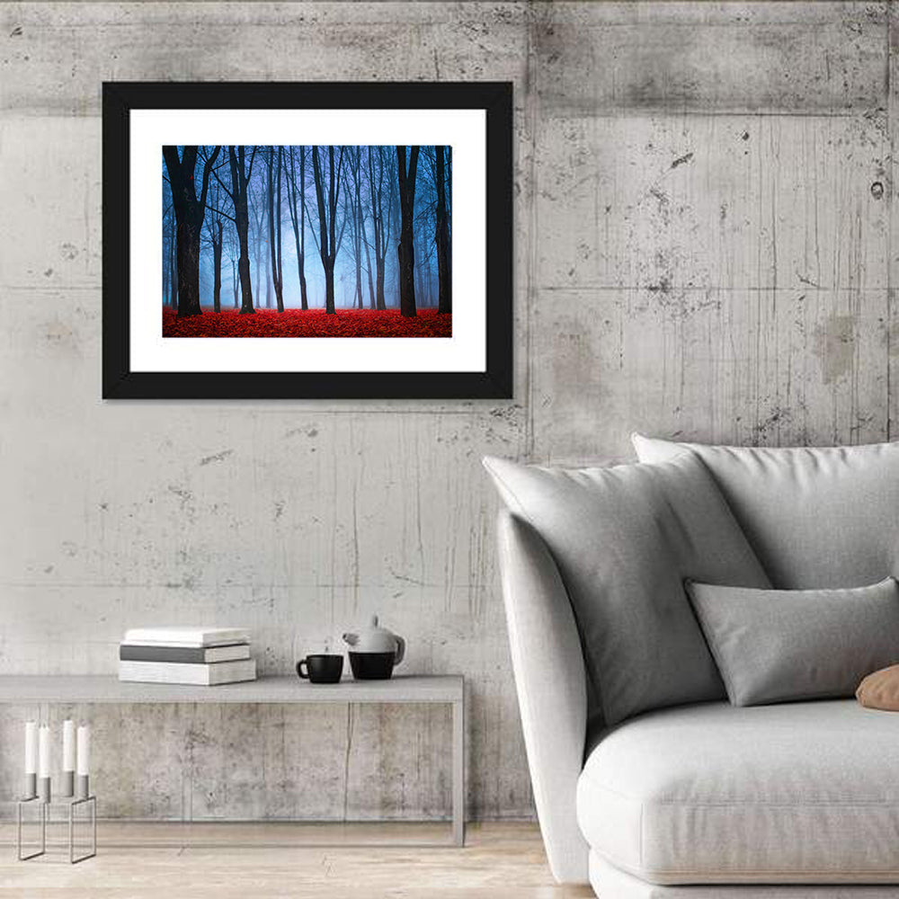 Mystical Autumn Forest Wall Art
