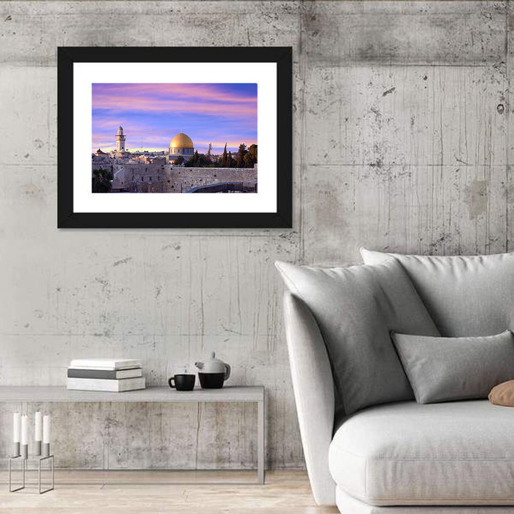 Al Aqsa at Golden Hour Wall Art