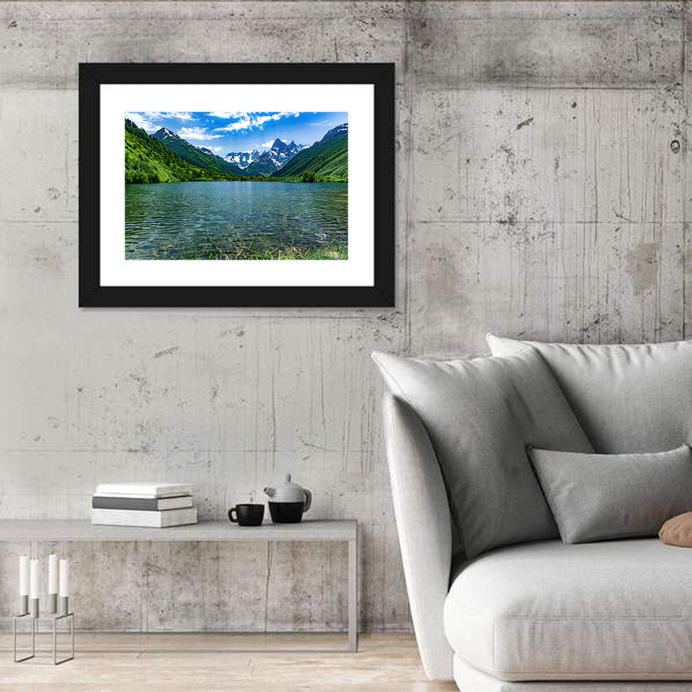 Tumanly Kel Mountain Lake Wall Art