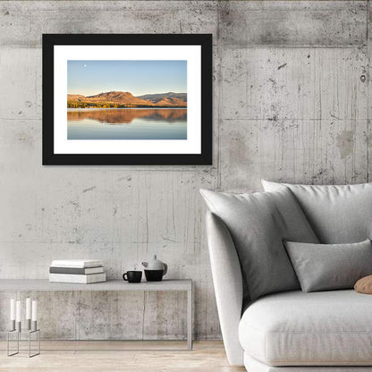Osoyoos Lake Moonlit Reflection Wall Art