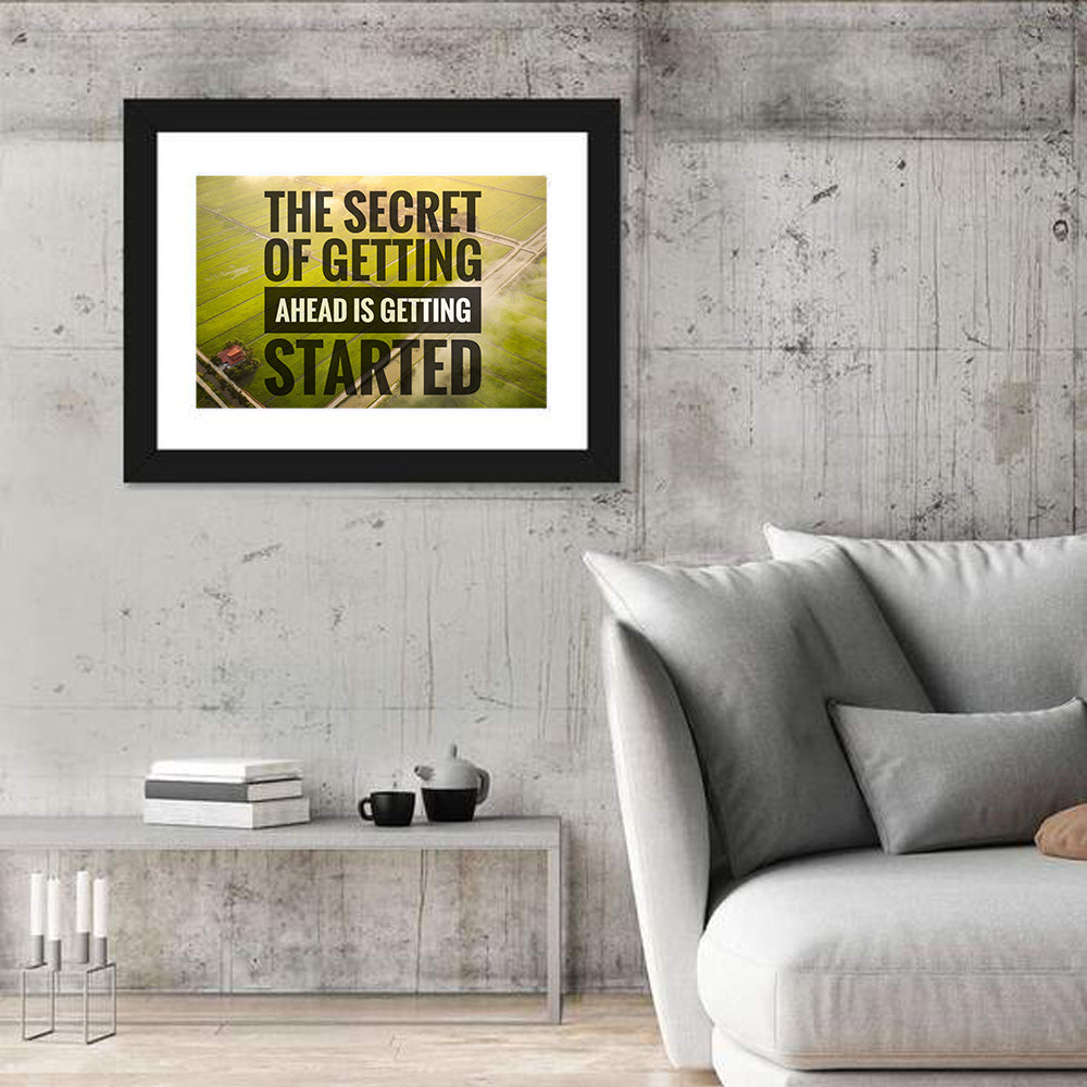 Getting Started Sunlit Farmland Wall Art