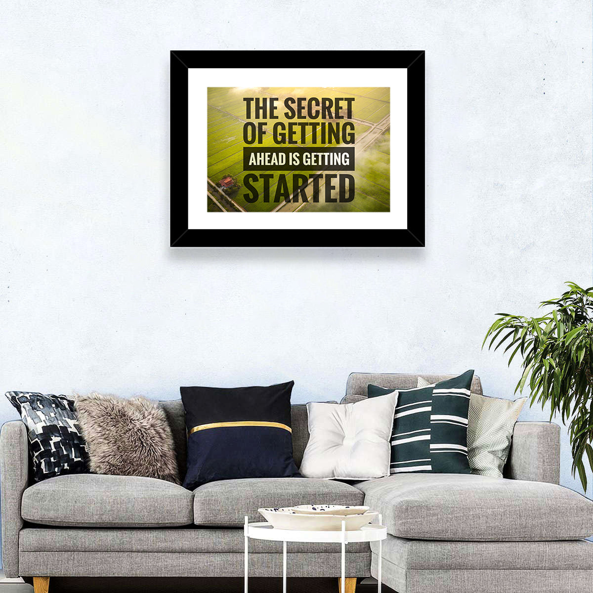 Getting Started Sunlit Farmland Wall Art