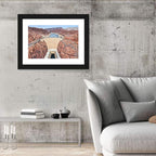 Hoover Dam High-angle View Wall Art
