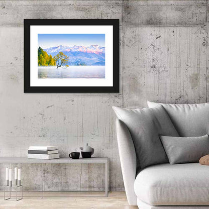 That Wanaka Tree at Dawn Wall Art