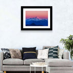 Mount Baker Alpenglow Wall Art
