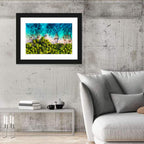 Croatian Turquoise Coastline Wall Art