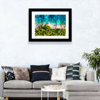 Croatian Turquoise Coastline Wall Art