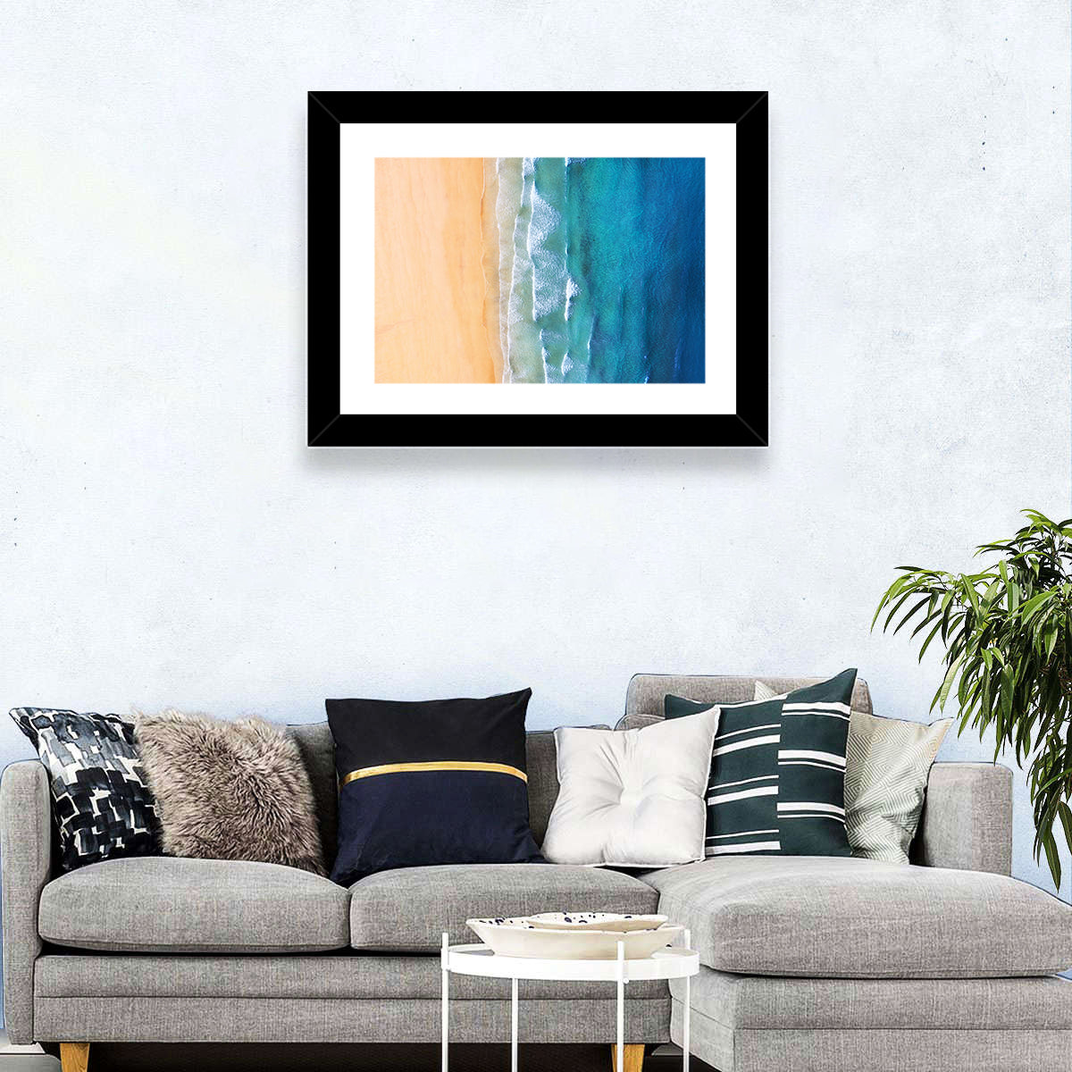 Iceland Sea Beach Wall Art