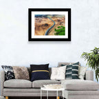 Winding Road in Geysers Valley Wall Art