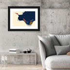 Paper Airplane in Flight Wall Art