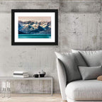Glacier Bay Turquoise Waters Wall Art