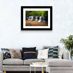 Forest Waterfall Wall Art