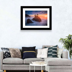 Oregon Coast Sunset Wall Art