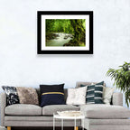 Emerald Rainforest River Wall Art