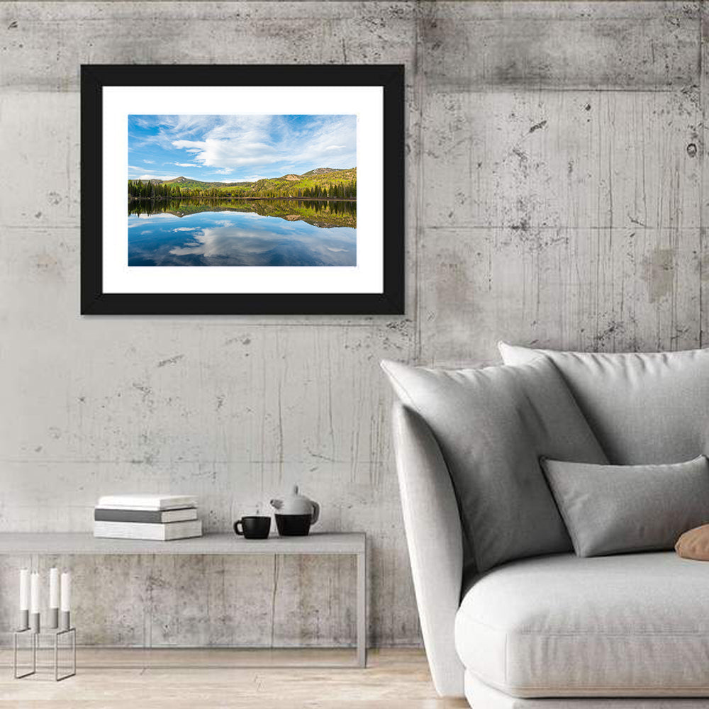 Silver Lake Reflection Wall Art