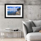 Pukaki Pebbled Shoreline Wall Art