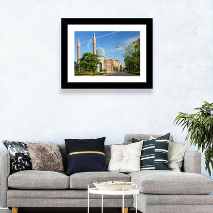 Saint Petersburg Mosque Blue Dome Wall Art