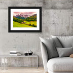 St Johann Church, Santa Maddalena Wall Art