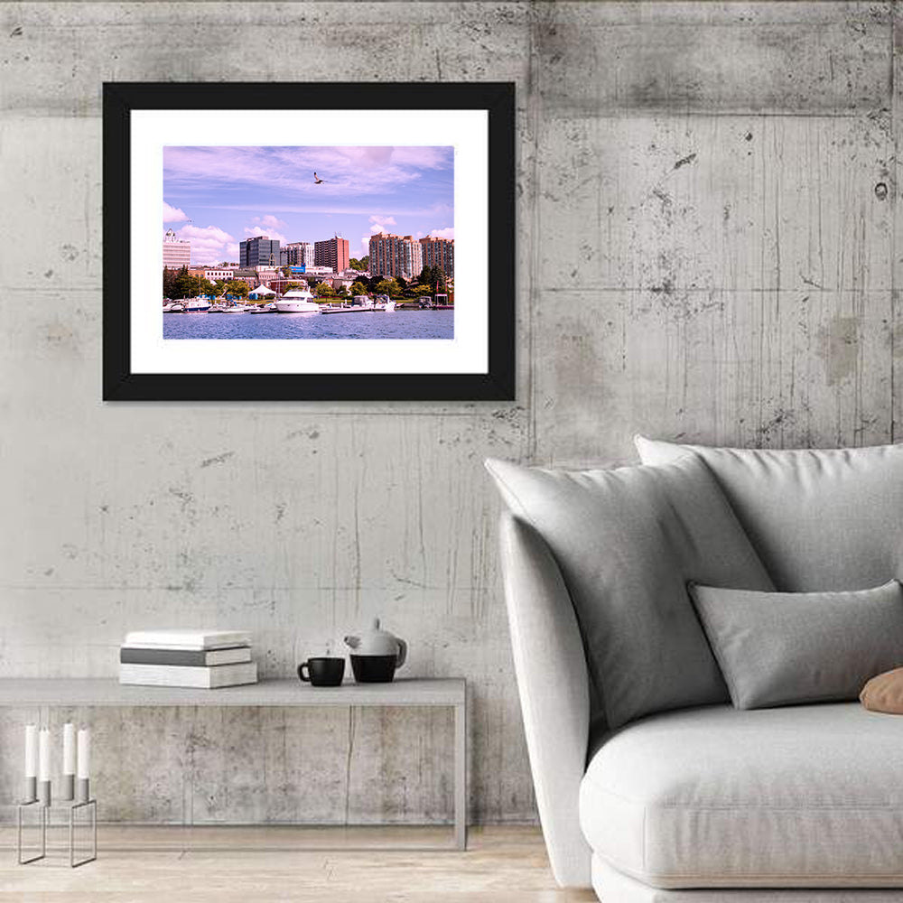 Barrie Lakefront Skyline Wall Art