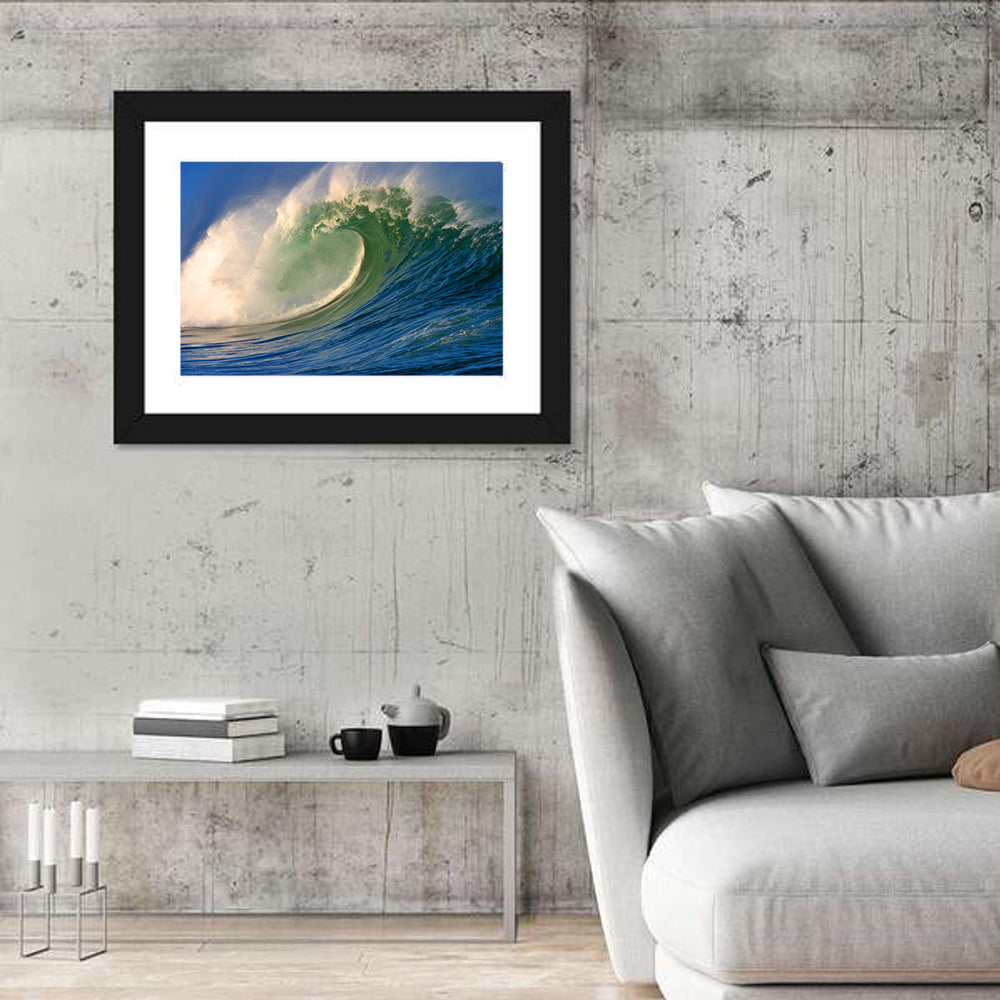 Waimea Shorebreak Wave Wall Art