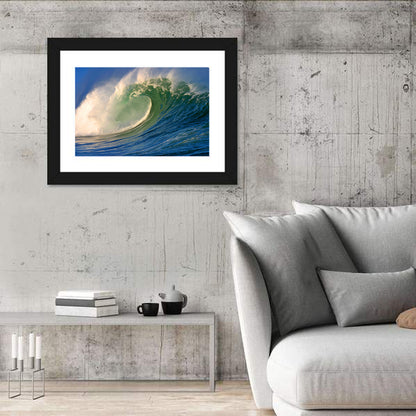 Waimea Shorebreak Wave Wall Art