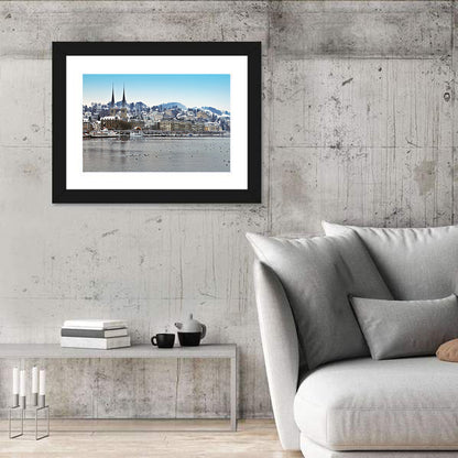 Hofkirche Lucerne Cityscape Wall Art