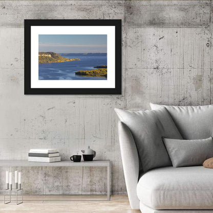 Mississippi River Autumn Panorama Wall Art