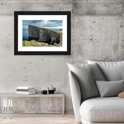 Trælanípa Cliff, Faroe Islands Wall Art
