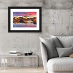 Moscow Kremlin Skyline at Twilight Wall Art