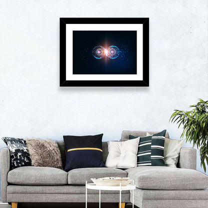 Polygonal Infinity Loop Wall Art
