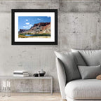 Band-e Amir Lakes and Rock Spire Wall Art