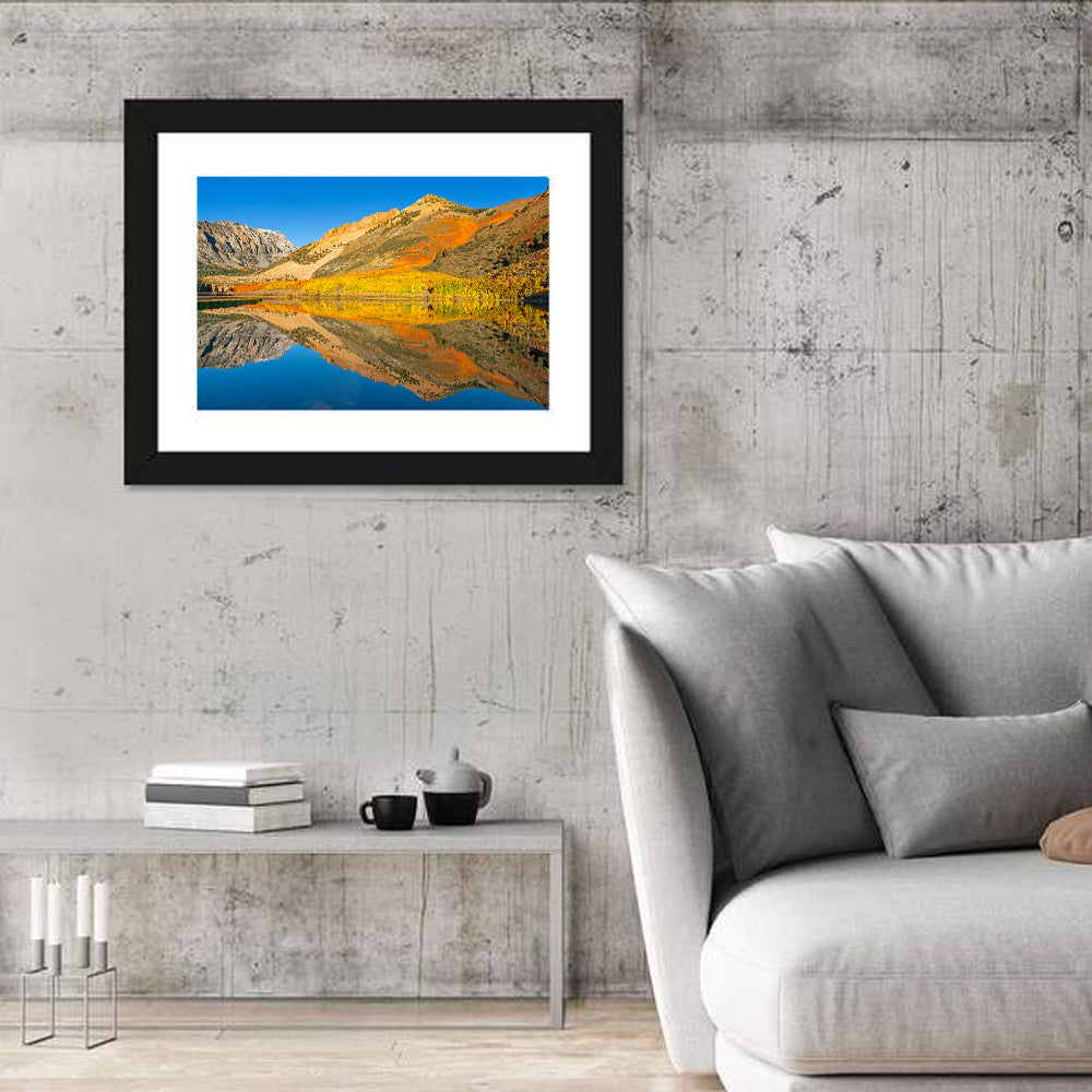 North Lake Autumn Reflection Wall Art