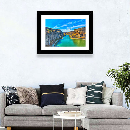 Snake River Canyon at Twin Falls Wall Art