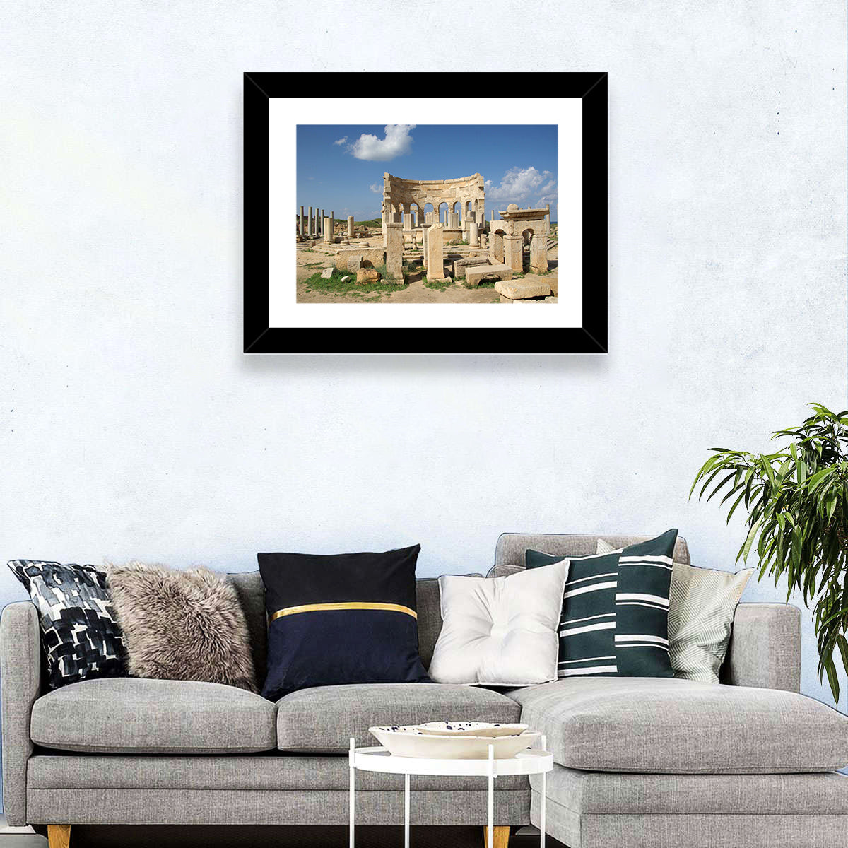 Leptis Magna Stone Ruins Wall Art