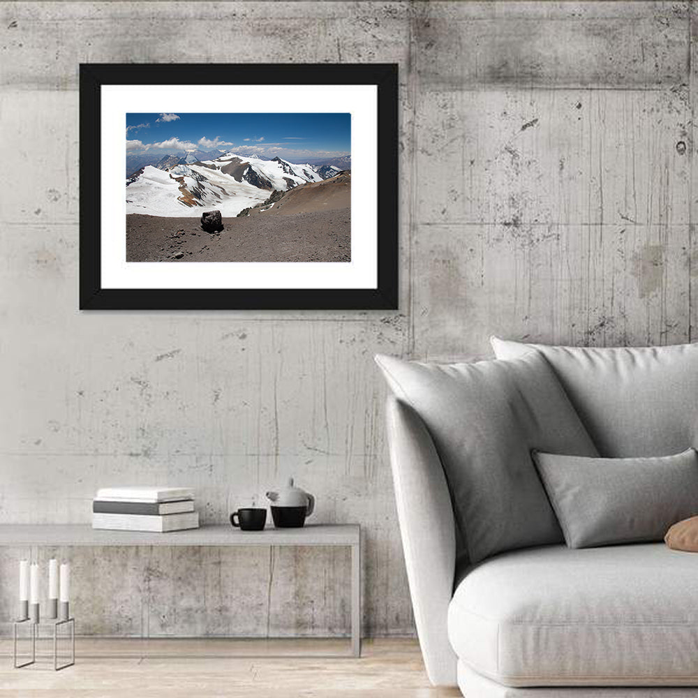 Aconcagua Glacial View Wall Art