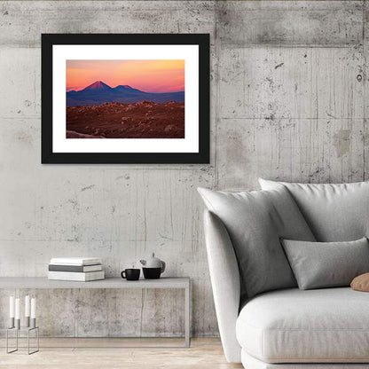 Valle De La Luna, Licancabur Volcano Wall Art