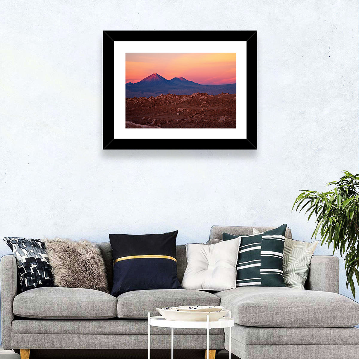 Valle De La Luna, Licancabur Volcano Wall Art