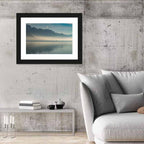 Lake Annecy Misty Mountains Wall Art