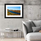 Lake of the Clouds Golden Hour Wall Art