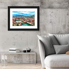 Lucerne Chapel Bridge View Wall Art