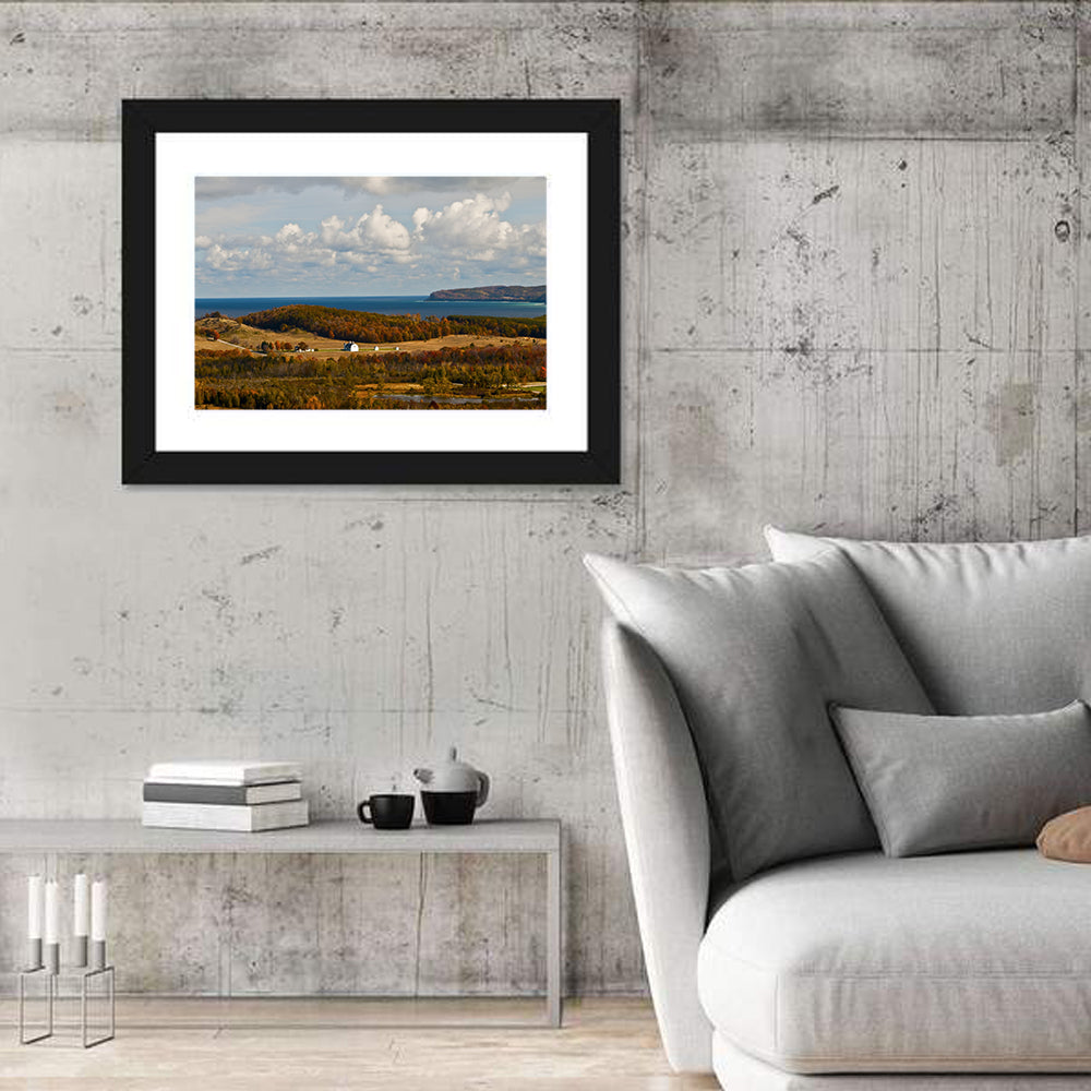 D.h. Day Farm, Glen Arbor Wall Art in a room, landscape