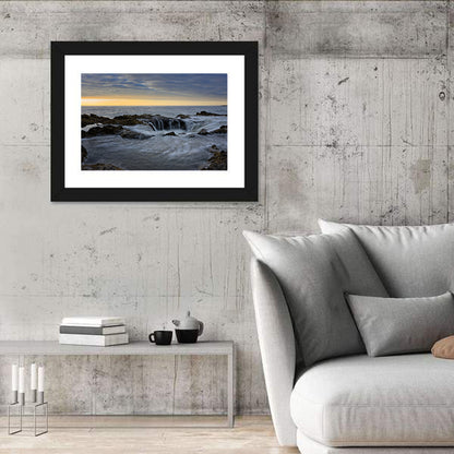 Thor's Well at Cape Perpetua Wall Art