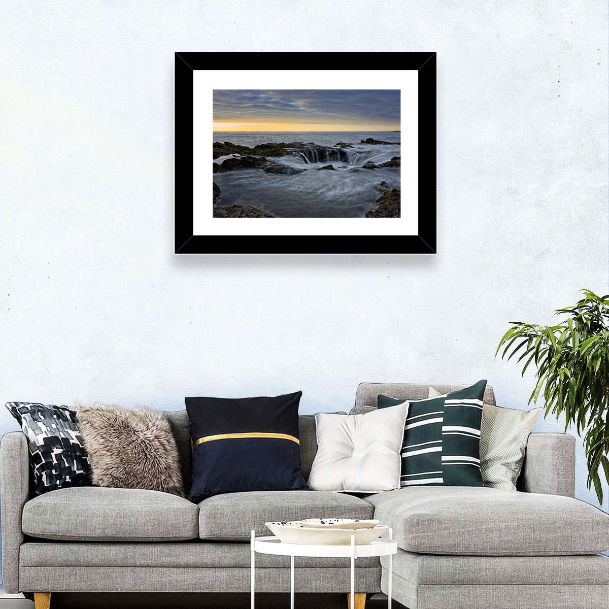 Thor's Well at Cape Perpetua Wall Art