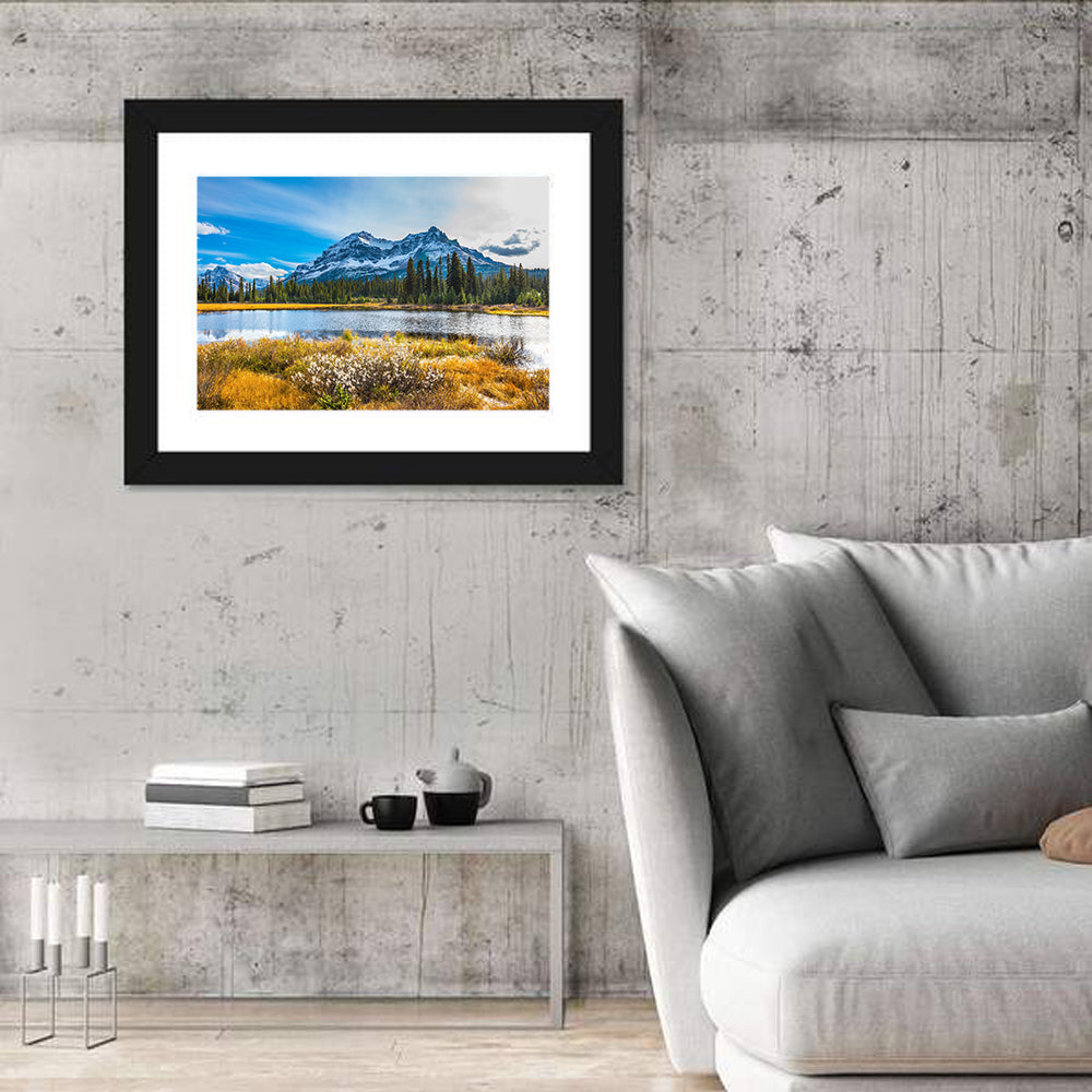 Rocky Mountain Lake Wall Art