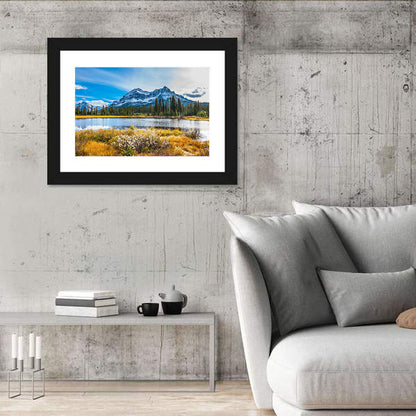 Rocky Mountain Lake Wall Art