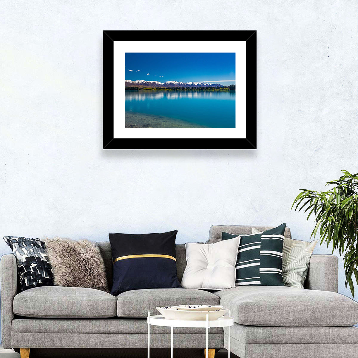 Lake Ruataniwha Reflection Wall Art