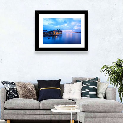 Twilight Restaurant on Lake Victoria Wall Art