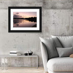 Lake Eva Dusk Reflection Wall Art