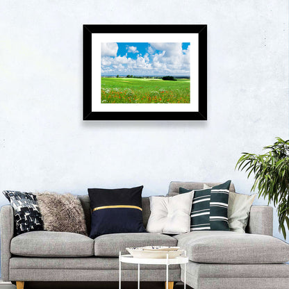 Summer Meadow with Poppies Wall Art